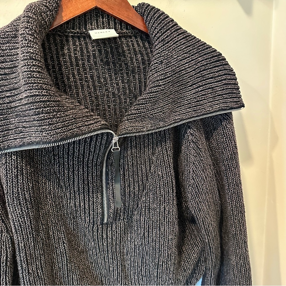 *LIKE NEW* - VARLEY Mentone Sweater (Speckled Black/Brown) - Small - Picture 6 of 7